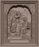 Редкая Красивая икона"  Благовещение Пресвятой Богородицы" - Изготовление икон и церковной утвари. Мастерская "Возрождение24"