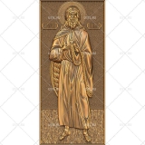 Резная икона "Пророк Илья" - Изготовление икон и церковной утвари. Мастерская "Возрождение24"