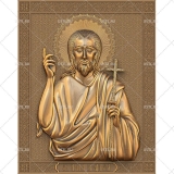 Резная икона "Икона Святой Иоанн Предтеча" - Изготовление икон и церковной утвари. Мастерская "Возрождение24"