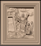 Редкая Красивая икона" Воскресение Христово " - Изготовление икон и церковной утвари. Мастерская "Возрождение24"