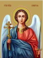 Ангел хранитель, икона на холсте - Изготовление икон и церковной утвари. Мастерская "Возрождение24"