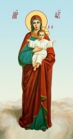 Икона на холсте "Богородица Благодатное Небо" - Изготовление икон и церковной утвари. Мастерская "Возрождение24"
