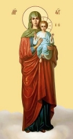 Икона, Богородица Благодатное Небо, на холсте - Изготовление икон и церковной утвари. Мастерская "Возрождение24"