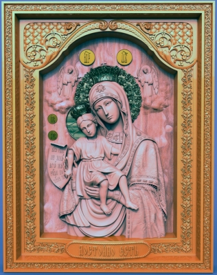 Редкая Красивая икона" Богородица. Достойно есть" - Изготовление икон и церковной утвари. Мастерская "Возрождение24"