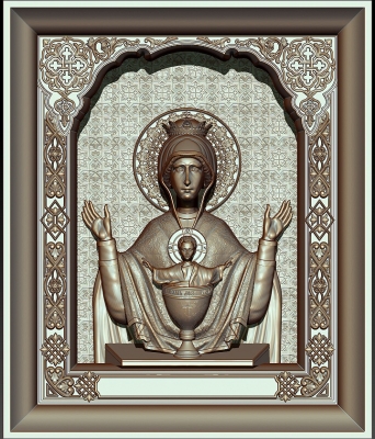 Редкая Красивая икона" Богородица. Неупиваемая чаша " - Изготовление икон и церковной утвари. Мастерская "Возрождение24"
