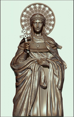 Редкая Красивая икона"  Святая царица Александра " - Изготовление икон и церковной утвари. Мастерская "Возрождение24"